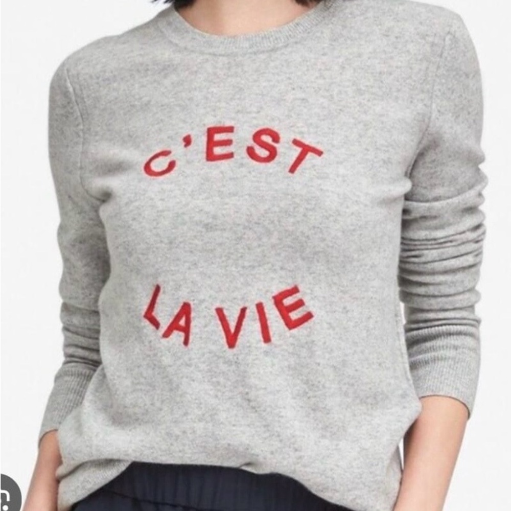 Banana Republic C’est La Vie Merino Wool Sweater